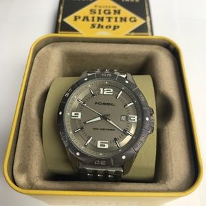 Fossil Stainless Steel  Watch Display Model